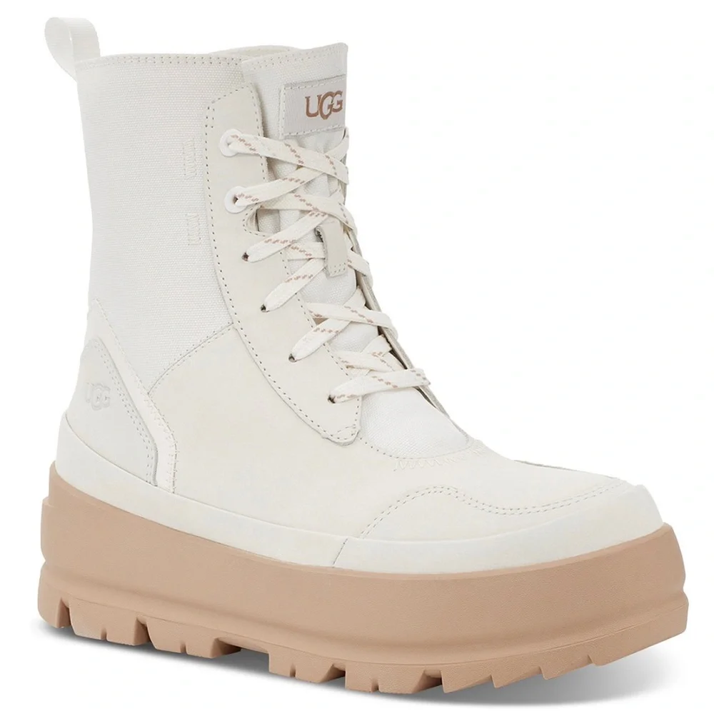 NIB UGG® 1143833 Women's The Ugg Lug Lace-Up Platform Boots